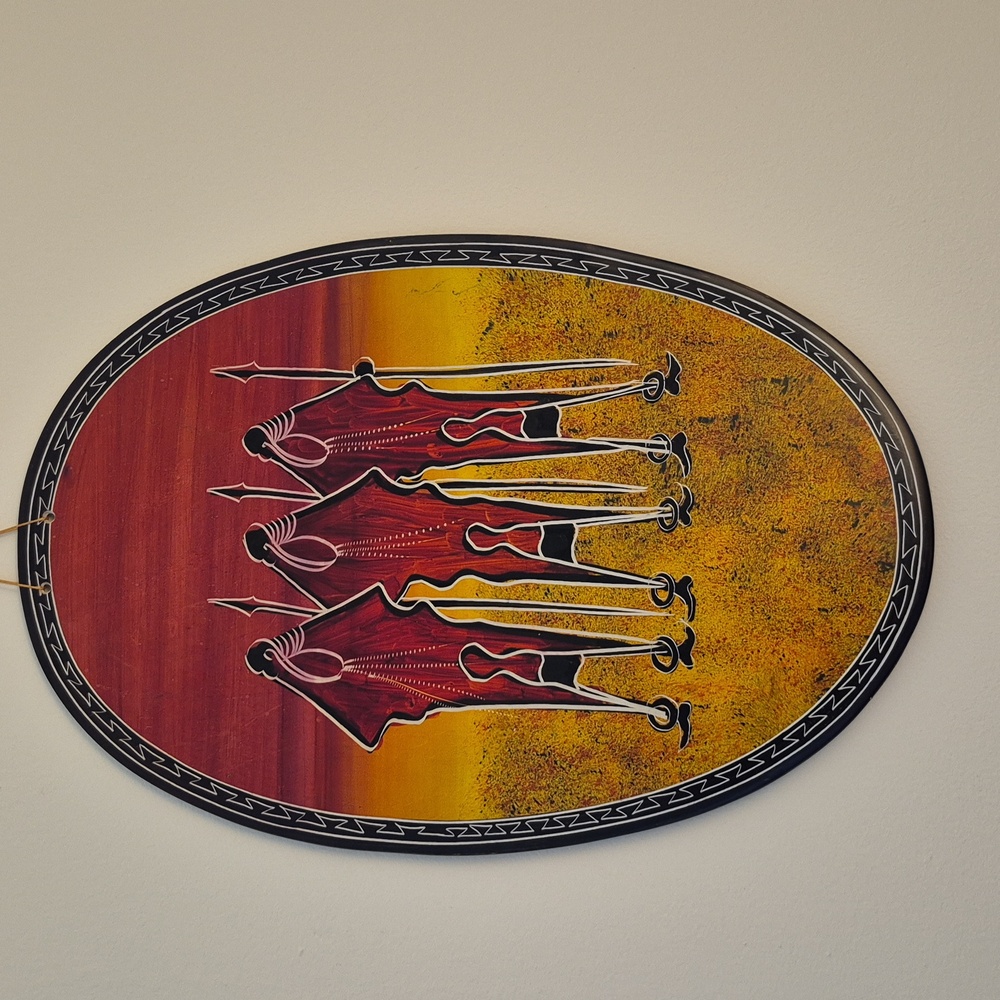African Tribal Art Wall Hanging